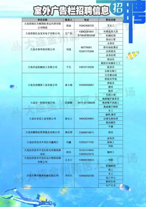 金州开发区最新招工信息概览，求职者的首选指南